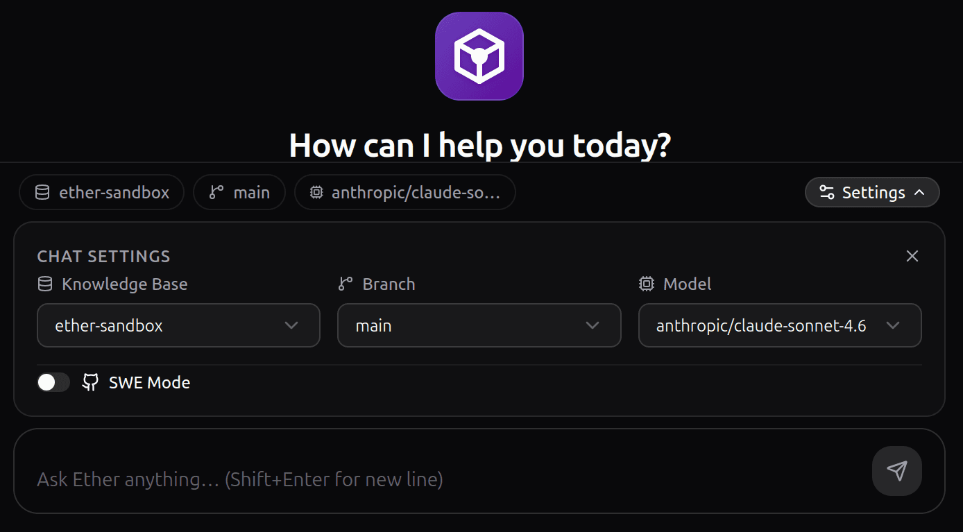 Code refinement and exploration in chat